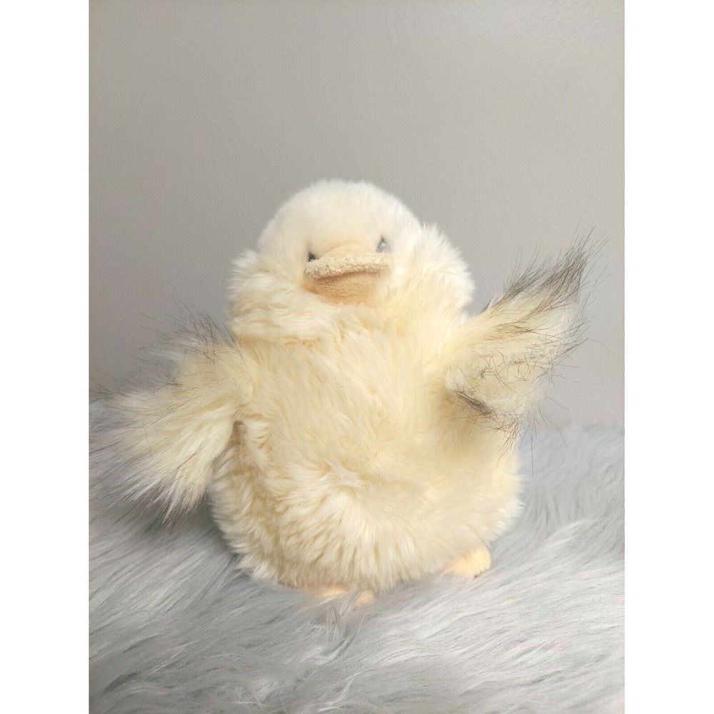 Aurora Purely Luxe Yellow Baby Chick Duckling 9" Plush‎ Stuffed Toy 2018 Fuzzy